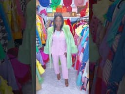 Power dressing in pastels #maximalistfashion #maximaliststyle #colorfulfashion #styleinspo