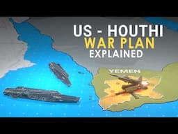 US & Houthis Attack Plans  with Air Strikes Explained #us #houthis