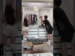 POV you ask your boyfriend to be in a video clip…