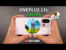 OnePlus 13s - 120 FPS Pubg Test, Heating & Battery Test | SD 8 Elite 🔥