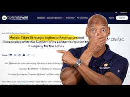 BANKRUPT: Mosaic Solar Files Chapter 11