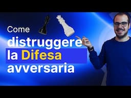 Come DISTRUGGERE la DIFESA dell'avversario | Lezione di Scacchi