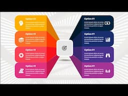 Create 8 Options Infographic Slide in PowerPoint