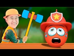 Surprise Eggs - Fire Truck + MORE | Kids Songs And Nursery Rhymes | DoReMi