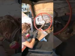 Painting 65 Mustang Dash and Doors #cars #carrestoration #diy #classiccars #ford
