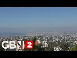 WATCH: View of Haifa skyline after Iranian missile barrage