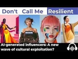 AI-generated influencers : A new wave of cultural exploitation