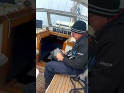 Hallberg-Rassy 46. Perfect winds and great sailing on this beautiful yacht! #shorts
