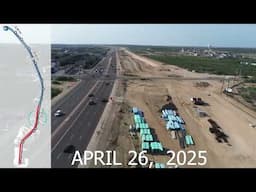 US 59 Loop Upgrade to Freeway ROW expansion & Utility relocations - Laredo, Tx. April 2025