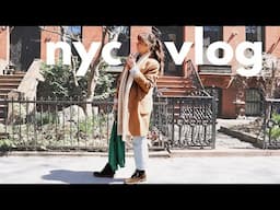 NYC Diaries|  lots of cooking, a spring closet refresh and clothing swapping, and Brooklyn walks