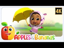 My Umbrella Apples and Banana Learning Video & Stories for Kids