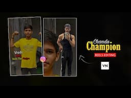 He was laughing at me Reels Editing | Chandu is not a Champion I am Reels Editing | Chandu is a Cham
