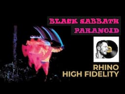 Rhino High Fidelity Unleashes Black Sabbath Paranoid