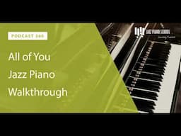 All of You Jazz Piano Walkthrough