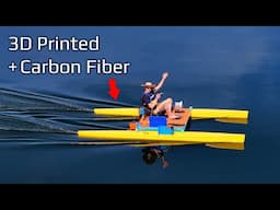 Building a 3D Printed Carbon Fiber Micro Catamaran