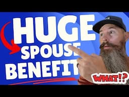 "MAJOR SPOUSE BENEFIT" Keeps Compensation Coming In, could be more than $3,000 per month