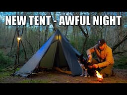 First night in a new tent