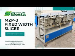 Bamboo Strip Processing Machine, Fixed Width Slicer