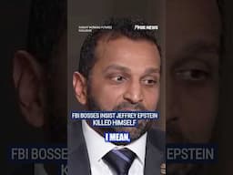FBI's Patel, Bongino shut down Epstein conspiracy theory #foxnews #news #us #fox #danbongino
