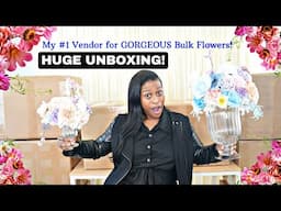 MUST SEE Huge Flower Haul  | Best Places to Shop Event Flowers in Bulk