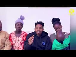 ERIC OMONDI MEETS ALBER OJWANG MOTHER,WIFE & HIS SON SHARES MORE DETAILS