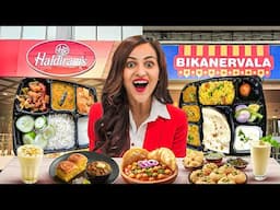 Trying Food at Haldiram vs Bikaner