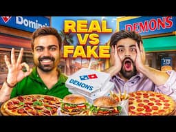 Trying Real Dominos Vs Fake Dominos | The Urban Guide