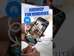Airdrop for windows 🔥