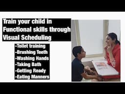 Daily Routine Activities || Visual Scheduling || Functional Skills || Routine Chart || Independent