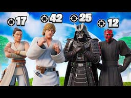 STAR WARS Elimination Race! (Light Side vs Dark Side)