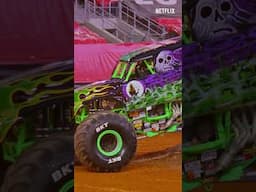 Crazy Monster Truck Tricks #shorts #blippi