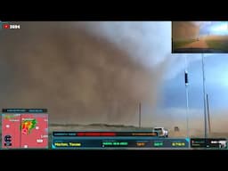 MONSTROUS Morton, TX Tornado - Live Stream Archive