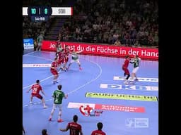 Mathias Gidsel scored a spectacular goal#handball