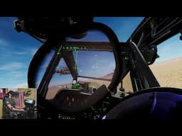 Flying the Apache in DCS with the DOF Reality H6 Motion Sim!