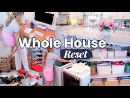 Ultimate 1-Hour WHOLE-HOUSE RESET 2025 | Speed-Clean & Easy Organizing Tips