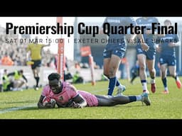 Highlights - Exeter Chiefs v Sale Sharks | Premiership Cup Quarter Final