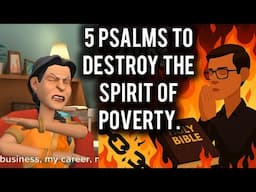 🔥This Psalms DESTROYS The Spirit Of Poverty in Your Life (CHRISTIAN ANIMATION)