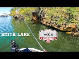 BLUFF WALLS for BIG Bass!! (Smith Lake Practice)