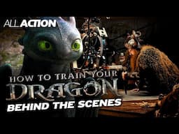 How To Train Your Dragon (2025) Behind The Scenes | All Action