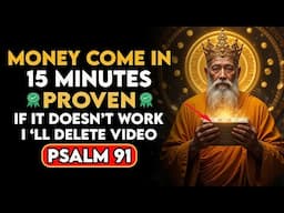 REPEAT ONLY ONCE | MONEY COMES IN 15 MINUTES (100% PROVEN) | PSALM 91 MONEY MAGNET | POWERFUL PRAYER