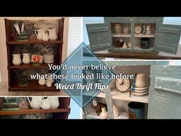 Unconventional "Weird" Thrifted Home Decor Makeovers