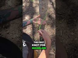 This Bushcraft Knot Will Save Your Shelter – Evenk Hitch Tutorial