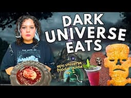 Ultimate Foodie Guide to Dark Universe (Honest Reviews) | Epic Universe