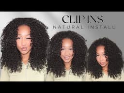 Heatless Blending & Seamless Most Natural Looking Install with 3b/3c Clip Ins. Curls Queen