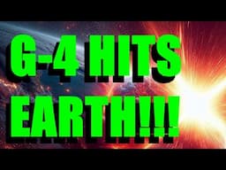 G-4 Storm slams into Earth / Large hole in suns atmosphere / Earthquake chances elevated