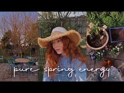 Pure Spring Energy 💐Garden wakes up & Dream trip preparations