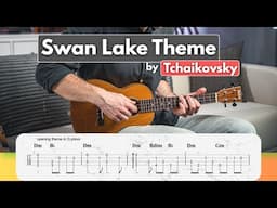 Swan Lake Theme on Ukulele (Simple Arrangement for Advanced Beginner)