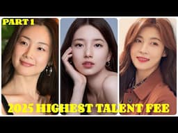 TOP 20 HIGHEST PAID KOREAN ACTRESS OF 2025