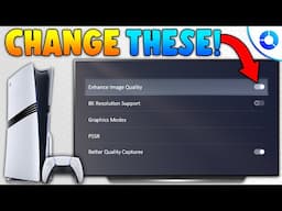 Change These PS5 Pro Settings BEFORE Playing!
