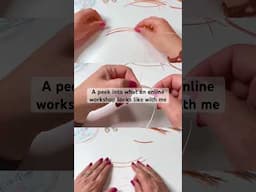 Ever wonder what an Online Jewellery making workshop might look like? #wirework #wirewrapping